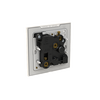 Socket outlet Round 5A White Glass - Millenium