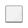 Push-button White Glass - Millenium