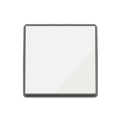 Push-button White Glass - Millenium