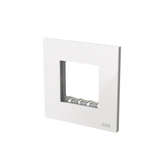 Frame 1-gang(s) White Glass - Millenium – Görsel 3 / 3