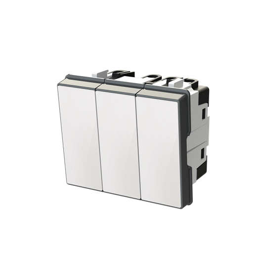 Push-button White Glass - Millenium – Görsel 3 / 3