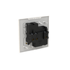 Socket outlet Universal White Glass - Millenium