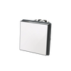 Push-button White Glass - Millenium