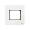 Frame 1-gang(s) White Glass - Millenium