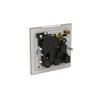 Socket outlet BS White Glass - Millenium