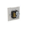 TV/SAT outlet White Glass - Millenium