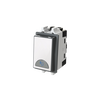 Push-button bell symbol White Glass - Millenium