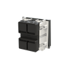 Blind control switch Alternating-/alternating switch White Glass - Millenium