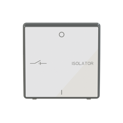 Fan isolator White Glass - Millenium