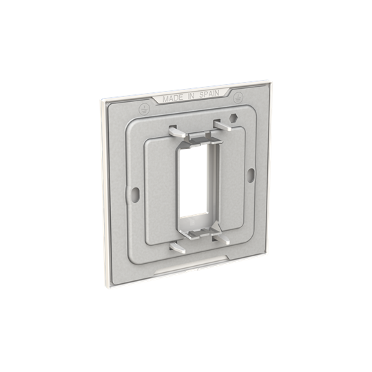 Frame 1-gang(s) White Glass - Millenium – Görsel 2 / 3
