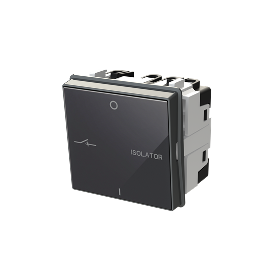 Fan isolator Black Glass - Millenium – Görsel 3 / 3