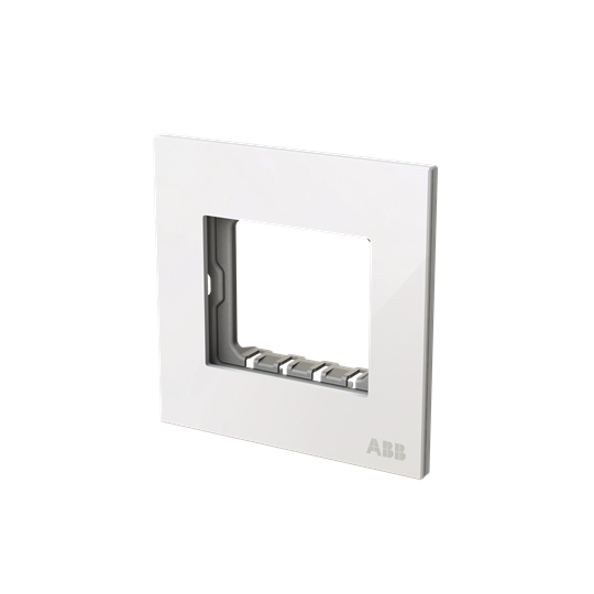 Frame 1-gang(s) White Glass - Millenium – Görsel 3 / 3