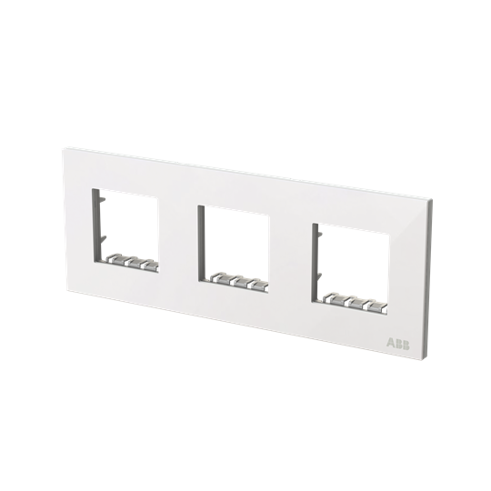 Frame 3-gang(s) White Glass - Millenium – Görsel 3 / 3