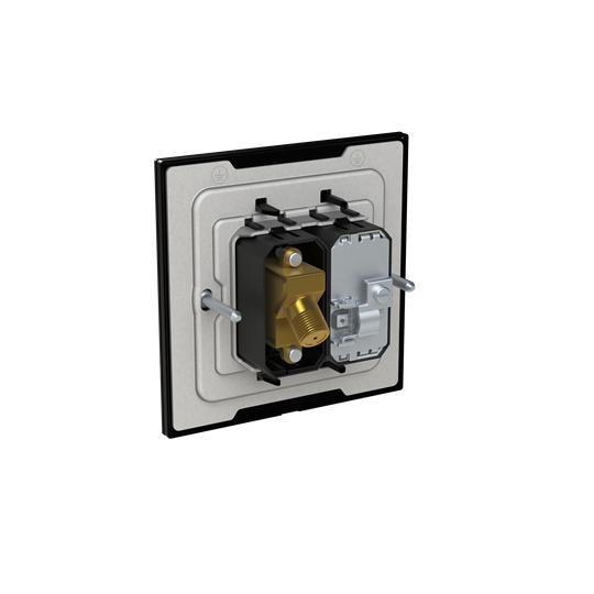 TV/SAT outlet Black Glass - Millenium – Görsel 2 / 3