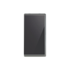 Push-button Black Glass - Millenium