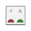 DND/MUR room unit White Glass - Millenium