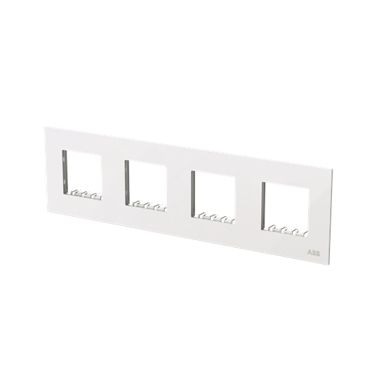 Frame 4-gang(s) White Glass - Millenium – Görsel 3 / 3