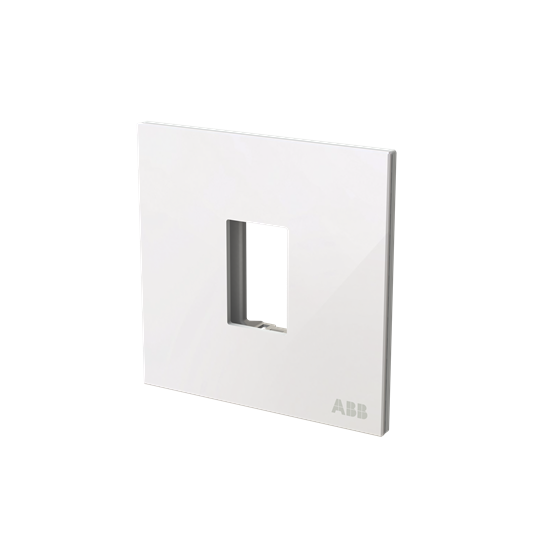 Frame 1-gang(s) White Glass - Millenium – Görsel 3 / 3