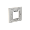 Frame 1-gang(s) White Glass - Millenium