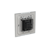 Phone outlet White Glass - Millenium