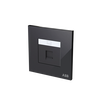 Data outlet Black Glass - Millenium