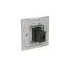 Data outlet White Glass - Millenium