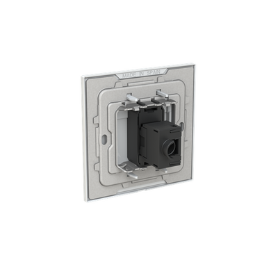 Data outlet White Glass - Millenium