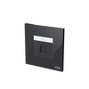 Data outlet Black Glass - Millenium