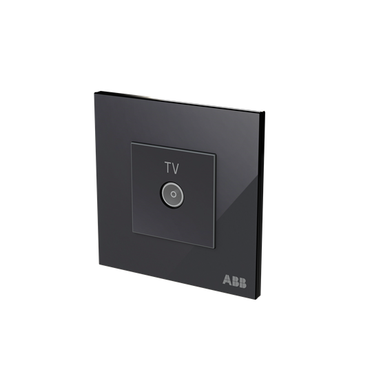 TV outlet Black Glass - Millenium – Görsel 3 / 3