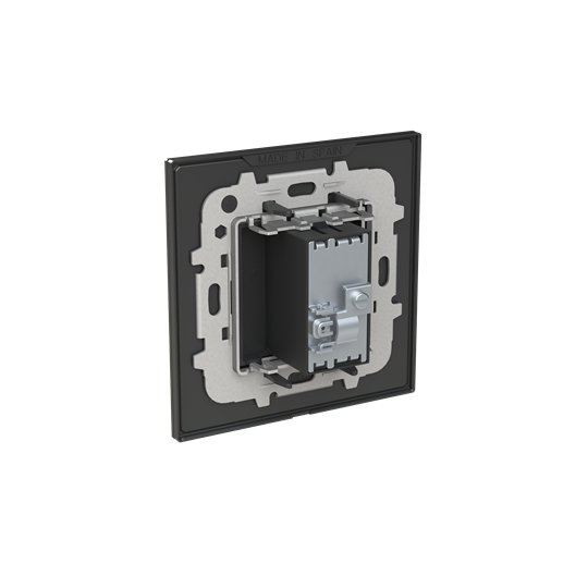 TV outlet Black Glass - Millenium – Görsel 2 / 3