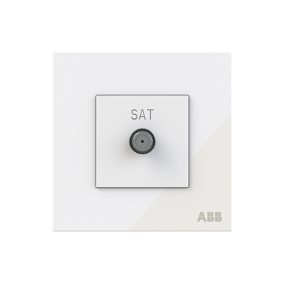 SAT outlet White Glass - Millenium