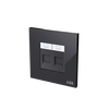 Data outlet Black Glass - Millenium