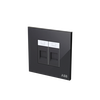Data outlet Black Glass - Millenium