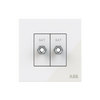 SAT outlet White Glass - Millenium