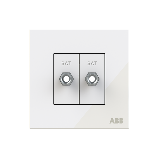 SAT outlet White Glass - Millenium