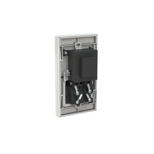 Socket outlet Shaver White Glass - Millenium – Görsel 2 / 3
