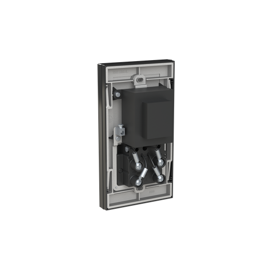 Socket outlet Shaver Black Glass - Millenium – Görsel 2 / 3