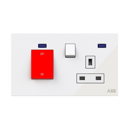 Cooker control unit White Glass - Millenium