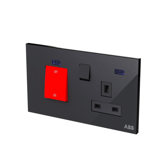 Cooker control unit Black Glass - Millenium – Görsel 3 / 3