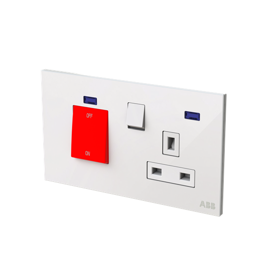 Cooker control unit White Glass - Millenium – Görsel 3 / 3