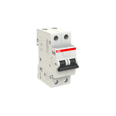 Miniature Circuit Breaker - SH200 - 2P - 10 A - C - (AC) 6 kA