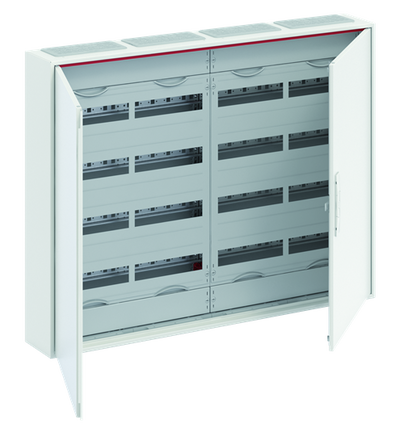 ComfortLine Compact distribution board, Surface mounting, 192 SU, Isolated (Class II), IP44, Field Width: 4, Rows: 4, 800 mm x 1050 mm x 160 mm