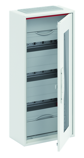 ComfortLine Compact distribution board, Surface mounting, 36 SU, Isolated (Class II), IP44, Field Width: 1, Rows: 3, 650 mm x 300 mm x 160 mm