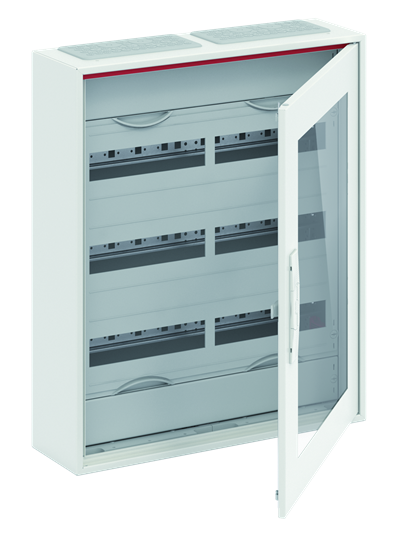 ComfortLine Compact distribution board, Surface mounting, 72 SU, Isolated (Class II), IP44, Field Width: 2, Rows: 3, 650 mm x 550 mm x 160 mm