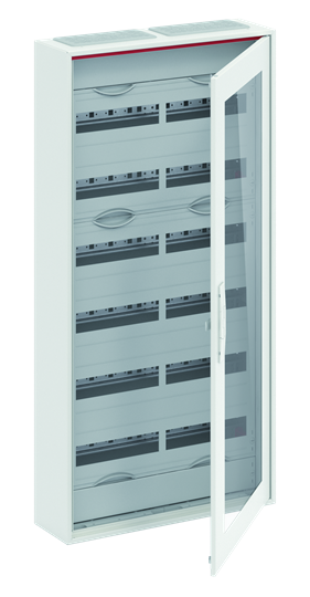 ComfortLine Compact distribution board, Surface mounting, 144 SU, Isolated (Class II), IP44, Field Width: 2, Rows: 6, 1100 mm x 550 mm x 160 mm