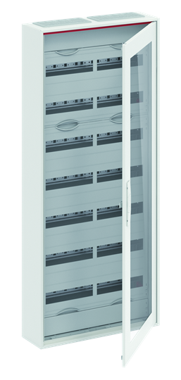 ComfortLine Compact distribution board, Surface mounting, 168 SU, Isolated (Class II), IP44, Field Width: 2, Rows: 7, 1250 mm x 550 mm x 160 mm