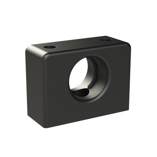 SYSTEM SUPPORT PA6 NW23 1-PIECE BLK