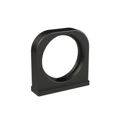 CONDUIT 1PC SUPPORT PA6 NW48 BLK