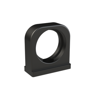 CONDUIT 1PC SUPPORT PA6 NW29 BLK