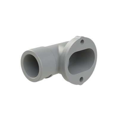 FTNG FLANGE 90deg NW17 IP68 gry